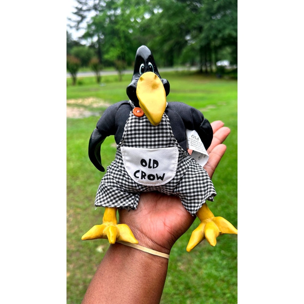 VTG Kathleen Kelly Critter Factory Geezer Gallery Russ Berrie NWT Old Crow Plush